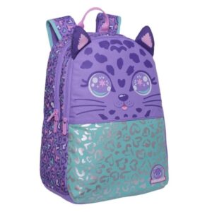 MOCHILA HEAD SUNNY GATO CORAZON MORADO 27L